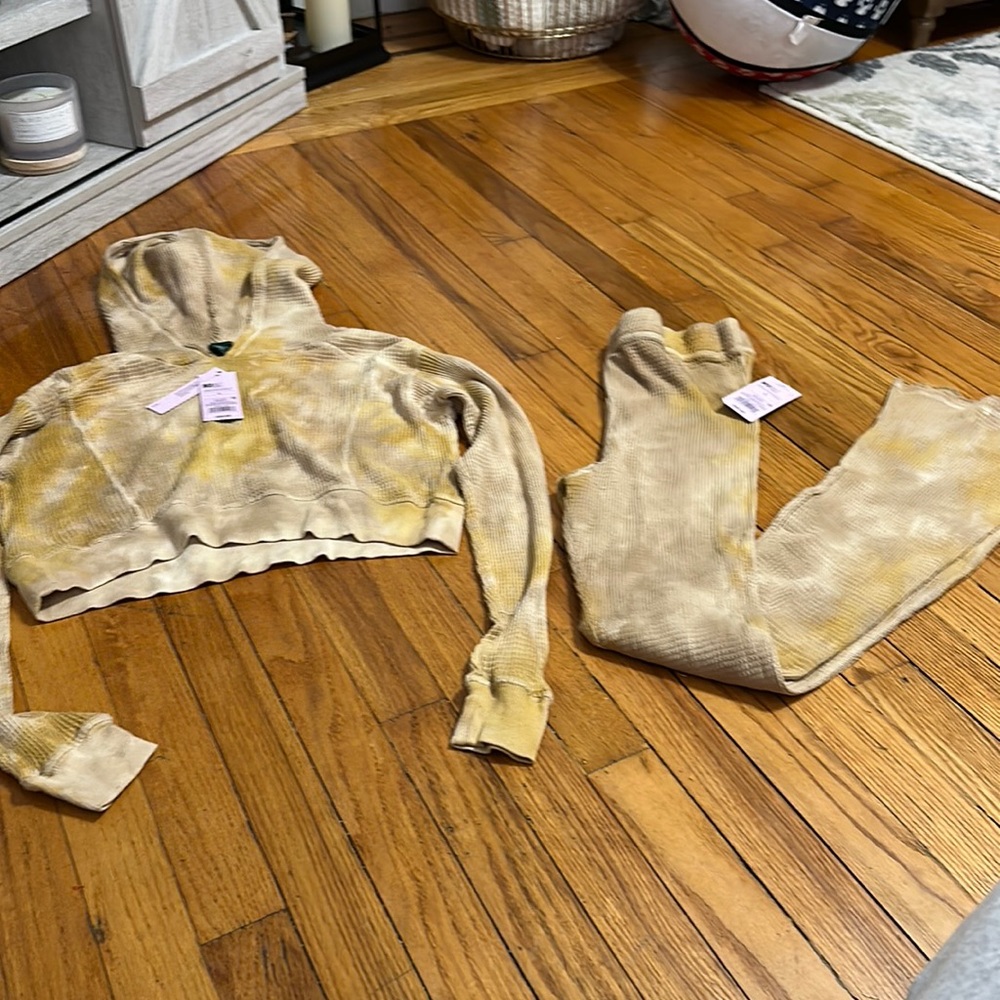 Wild fable women’s two piece brown outfit NWT